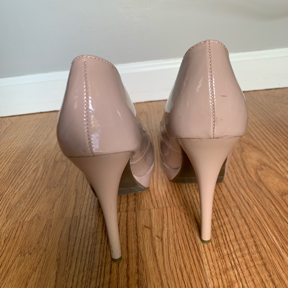 Nude Platform Heel - Picture 4 of 4
